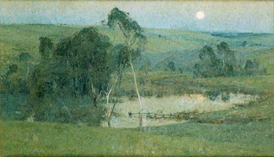 Landscape Painting by Australian Impressionist Artist Emanuel Phillips Fox
