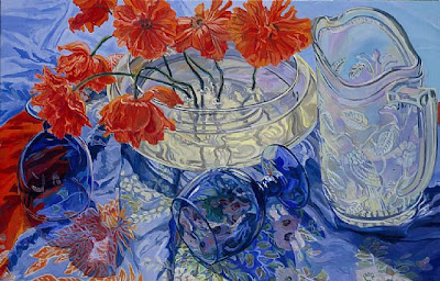Still Life Painting by American Artist Janet Fish