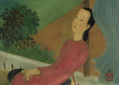Women in Painting by Vietnamese Artist Mai Trung Thu
