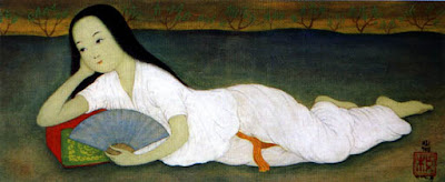 Women in Painting by Vietnamese Artist Mai Trung Thu