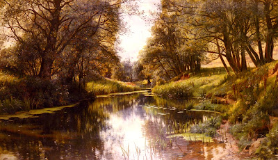 Painting by Peder Monsted Danish Artist