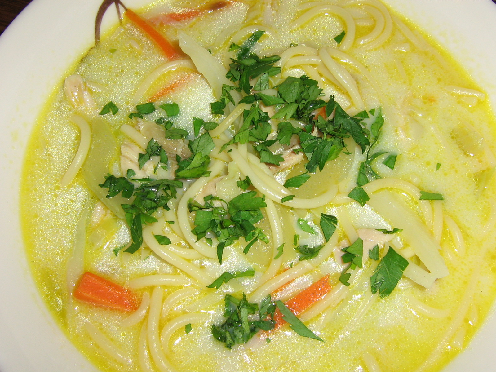 yummy!! Filipino Style Chicken Noodle Soup