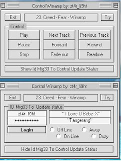 Control Winamp by.st4r_li9ht Winamp+updater
