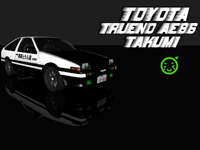 Toyota AE86 Initial D by takumi