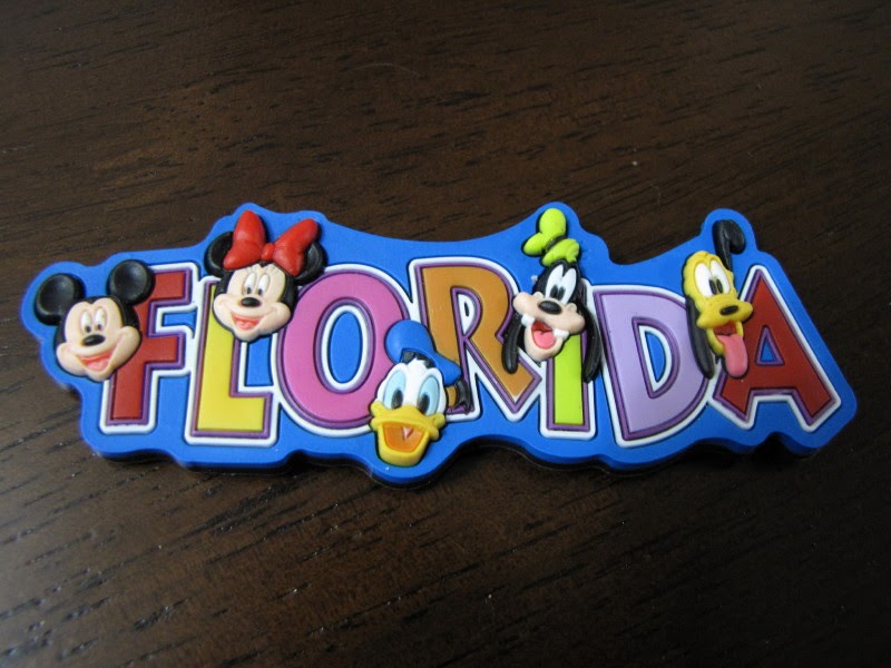 Brought to you with L.O.V.E Disney Orlando, Florida fridge