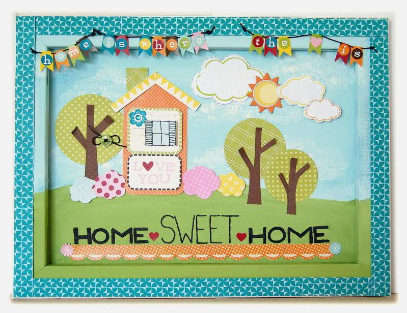 Glue Arts: Home Sweet Home!!! Glue Arts: Home Sweet Home!!!