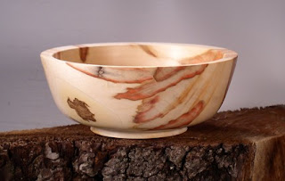 natural boxelder bowl