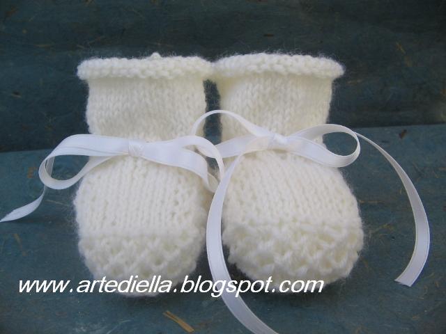 Ferri Tutorial Scarpette Ai Ferri X Neonati Scarpine Cappellino Ai