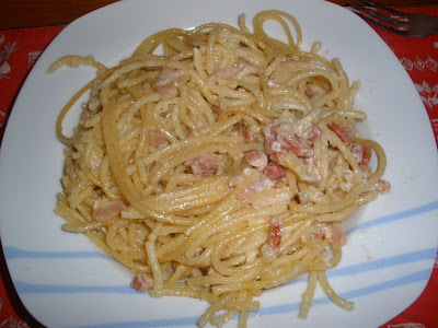 Espaguettis A La Carbonara