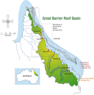 great barrier reef map newzealand