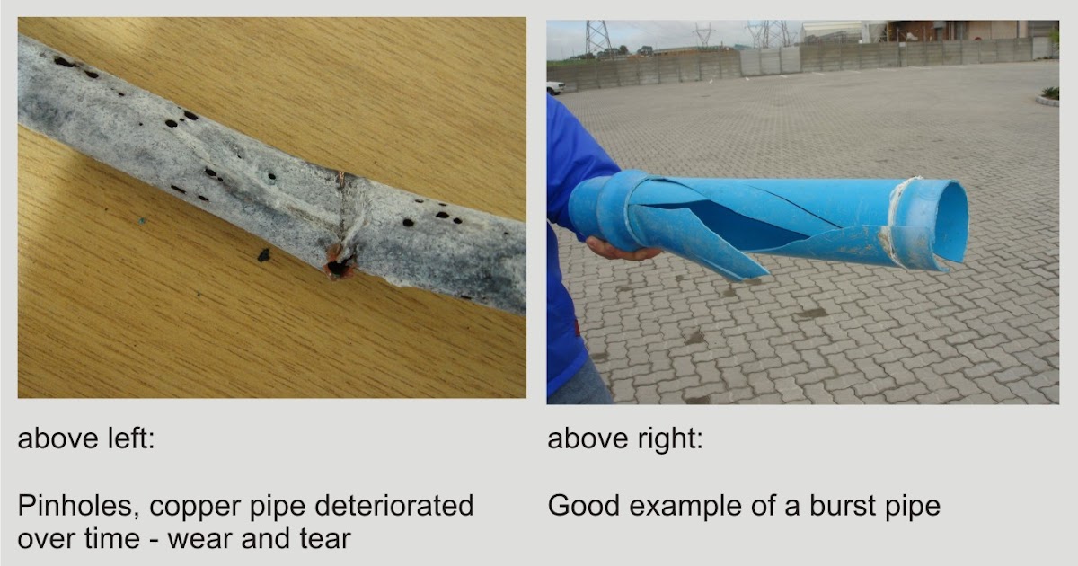 Insurance Guide Burst Pipes (Pages 14 15)