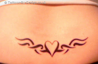 Sexy Girls With Lower Back Tattoo Designs Especially Lower Back Heart Tattoo Picture 5