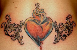 Sexy Girls With Lower Back Tattoo Designs Especially Lower Back Heart Tattoo Picture 8