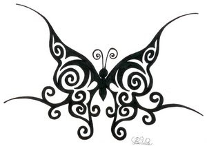 Tattoo Designs, Tribal Tattoo, Butterfly Tattoo