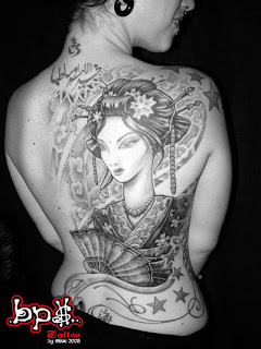 Japanese Tattoos, Female Tattoos, Geisha Tattoos, Back Piece Tattoos, Back Body Tattoos, Japanese Geisha Tattoo