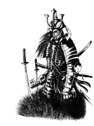 Free Japanese Samurai Tattoo Design Picture 4 Free Japanese Samurai Tattoo Design Picture 4