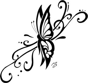 tribal butterfly tattoo design tribal butterfly tattoo design