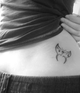 Picture Sexy Girls Tattoo With Lower Back Butterflies Tattoo Designs 1