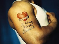 Heart Tattoo On Shoulder Men Heart Tattoo On Shoulder Men