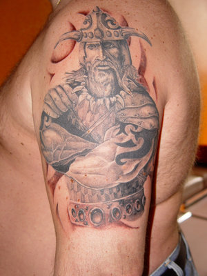 Shoulder Viking Tattoo Designs Prison