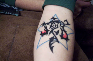 A Men Tattoo With Libra Tattoos Design Picture 4