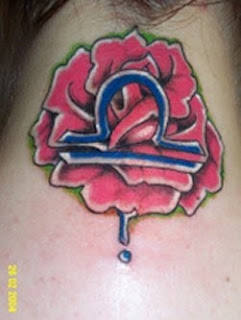 A Men Tattoo With Libra Tattoos Design Picture 2