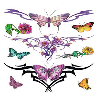 Lower Back Tattoos With Image Lower Back Butterfly Tattoo Designs With Butterfly Tribal Tattoo Picture 6