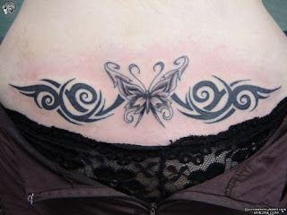 Butterfly Tattoos Butterfly Lower Back Tattoos-8
