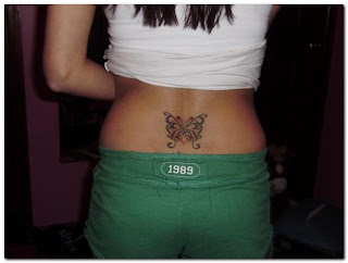 Butterfly Tattoos Butterfly Lower Back Tattoos-9