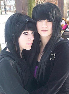 Emo Hair Styles With Image Emo Girls Hairstyle With Long Black Emo Hair Picture 7