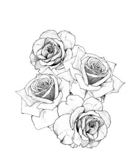 Flower Rose Tattoo Design 4