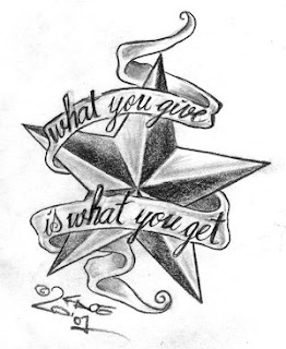 Star Tattoo Design With Letter Star Tattoo Design With Letter