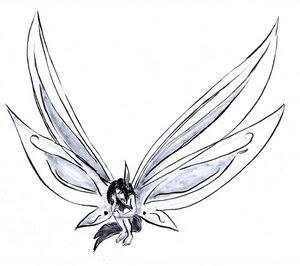 Fairy Tattoo Design 5