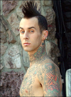 Travis Barker Hair Styles With Fanned Mohawk Hairstyles 4