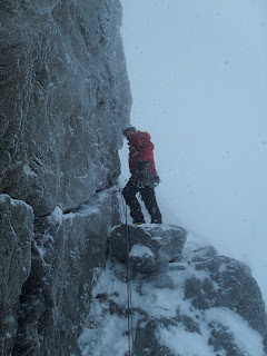 Pillar Chimney, Clogwyn Ddu