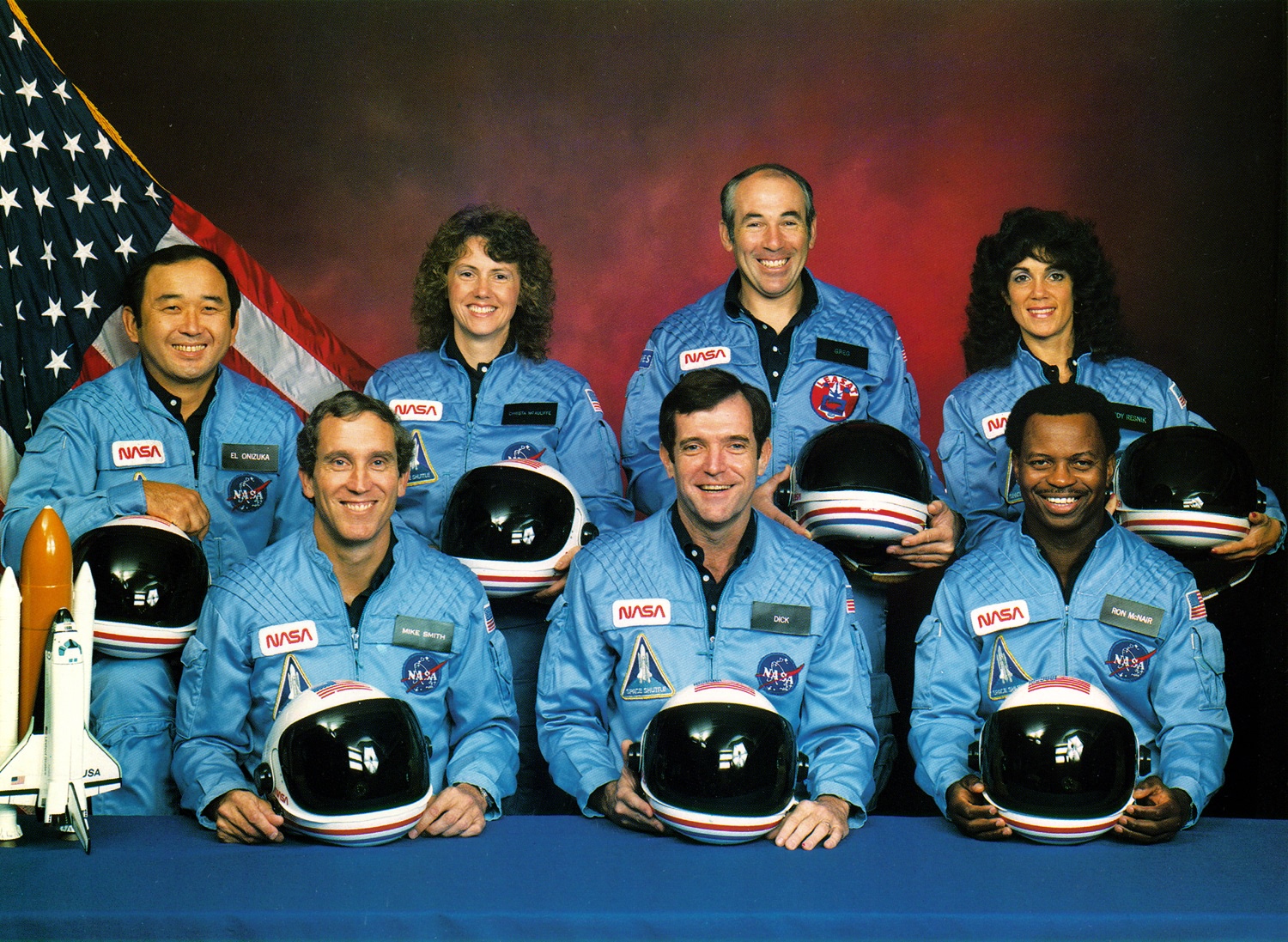 Challenger Space Crew