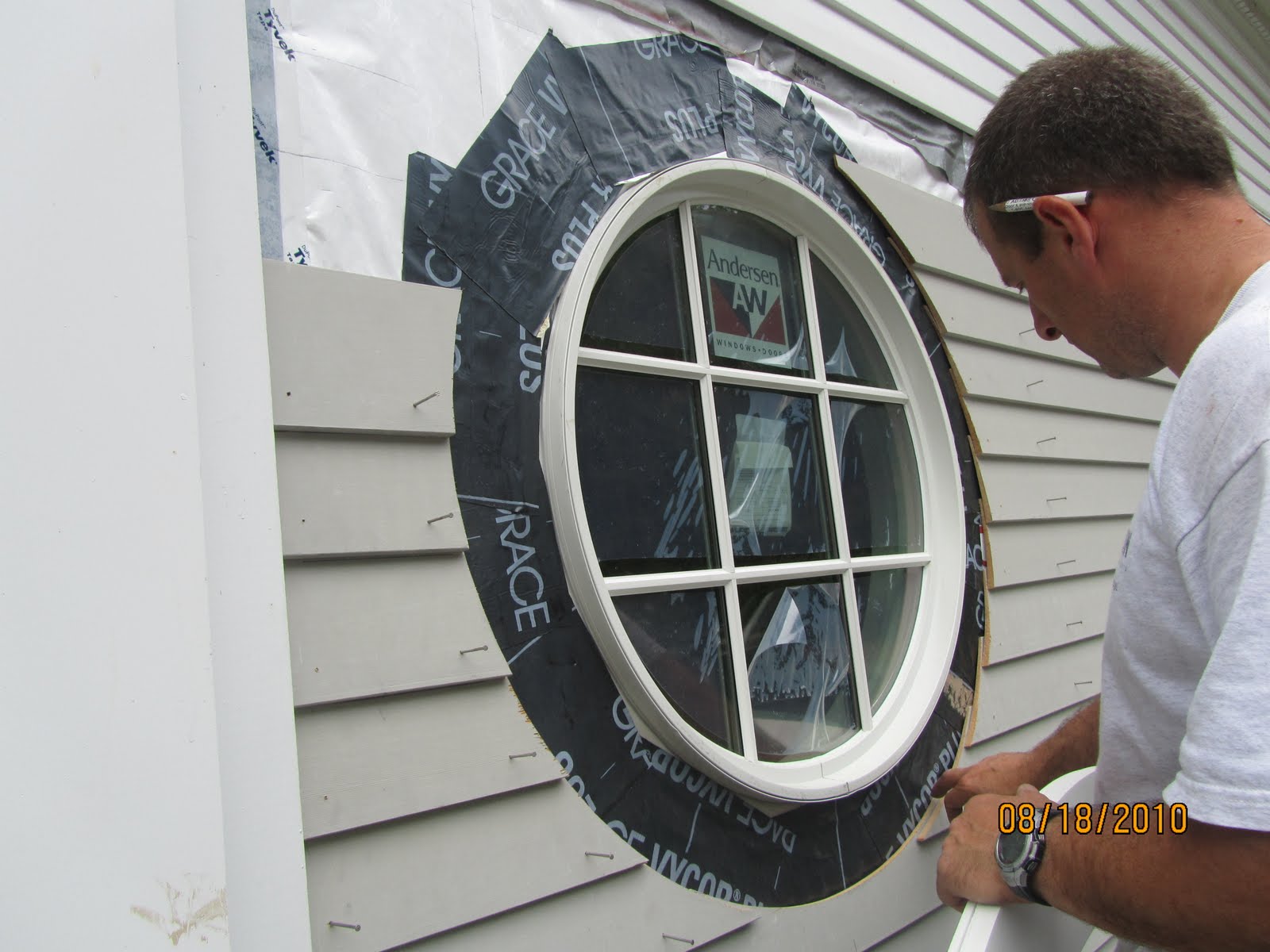 How To Flash A Circle Window Concord Carpenter