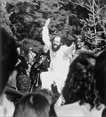 allen ginsberg, one of the heros of my poetry factory
