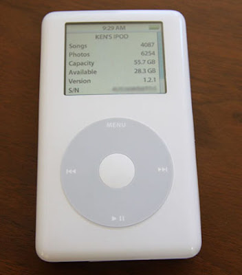 my 4th generation iPod photo with the latest and greatest from Apple. my 4th generation iPod photo with the latest and greatest from Apple.