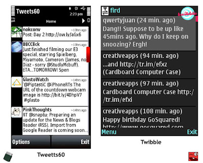 twitter no symbian