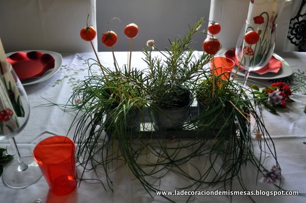 Mesas con estilo: Decoración campestre