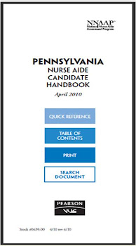 PA NURSE AIDE CANDIDATE HANDBOOK