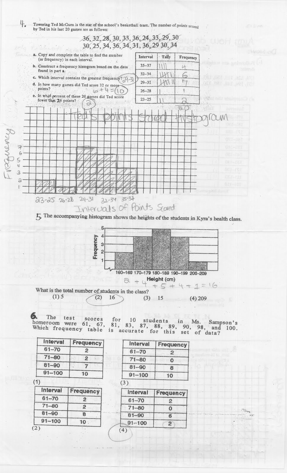 Relative frequency table worksheet pdf picture
