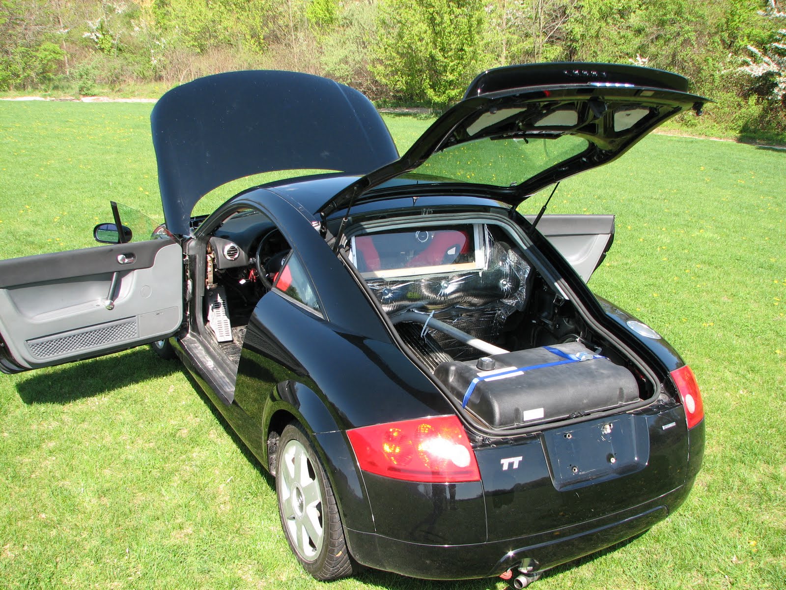 HybridElectric Range Extended Audi TT