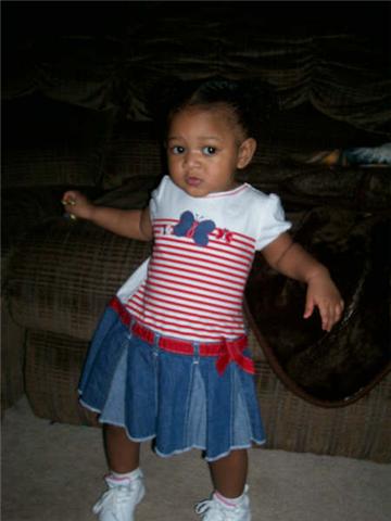 Janiah is growing up! I will be seeing her for the first time on her third birthday.