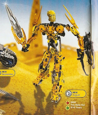 Bionicle Through The Ages: Mata Nui - Growth Spurt Bionicle Through The Ages: Mata Nui - Growth Spurt