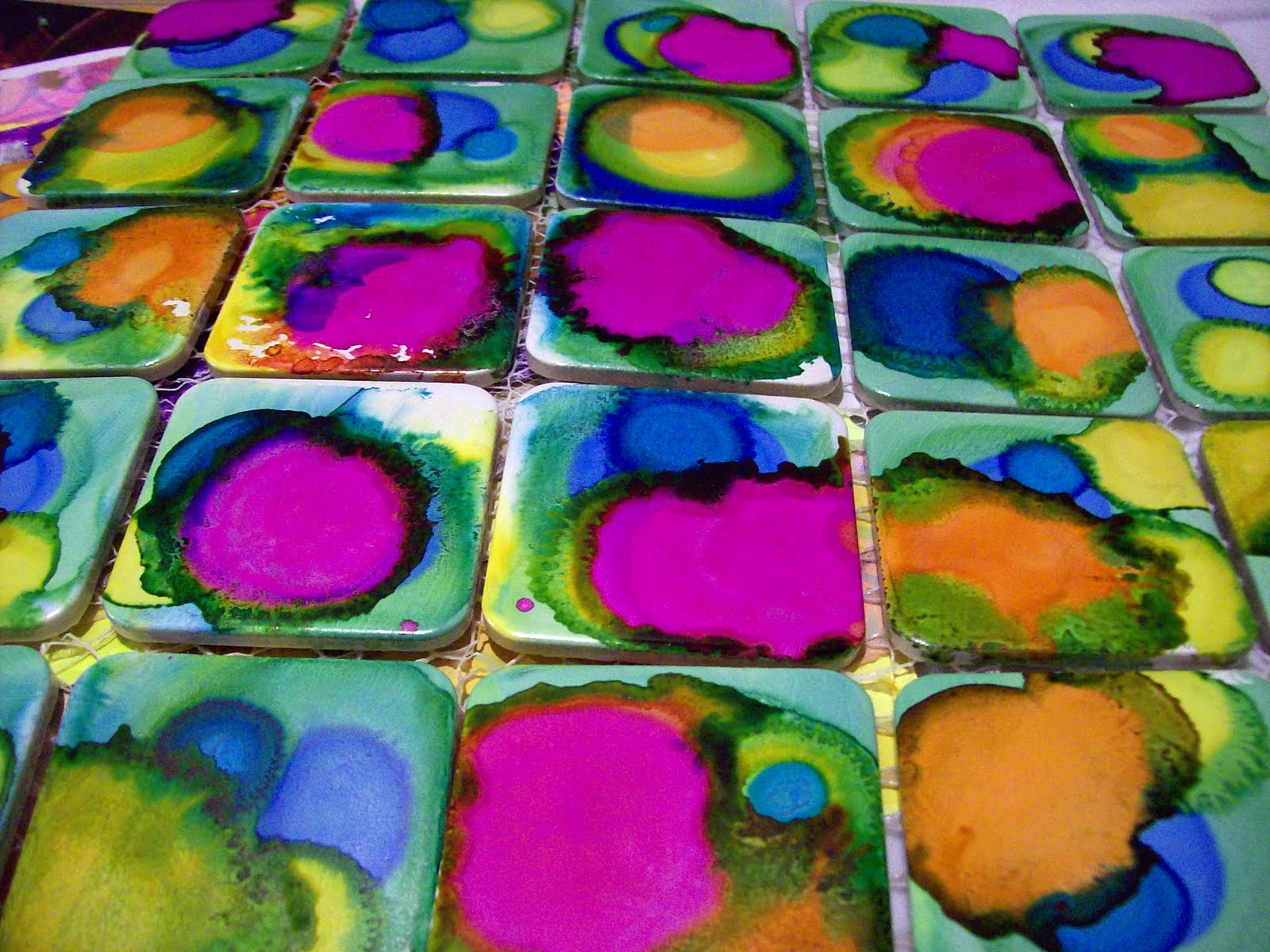 Art is Basic Art Teacher Blog Painting Tiles