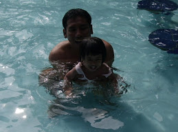 Swimming with ayah!!