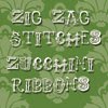 Zigzag Stitches & Zucchini Ribbons