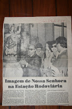 DIA DA INTRODUÇÃO DA IMAGEM DE NOSSA SENHORA DA BOA VIAGEM NO SAGUÃO DA RODOVIÁRIA DE BH-MG